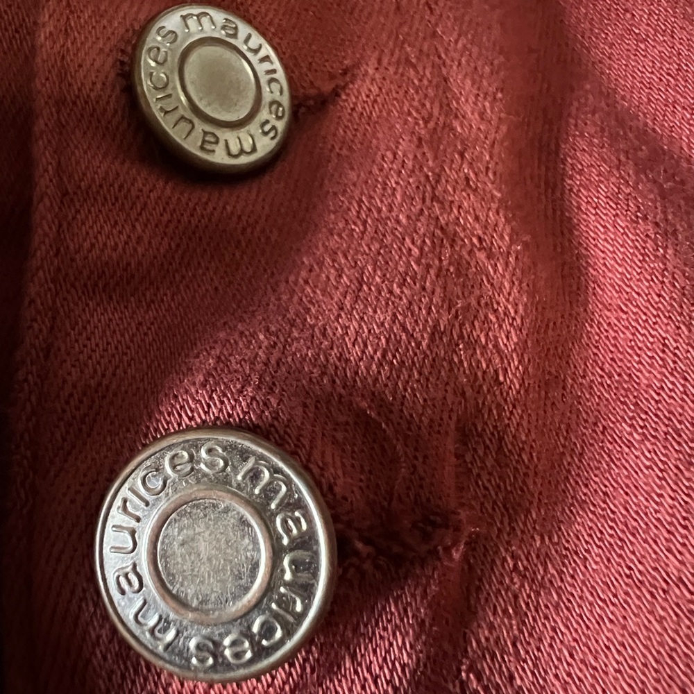 Maurices Rust Cotton Blend jeans